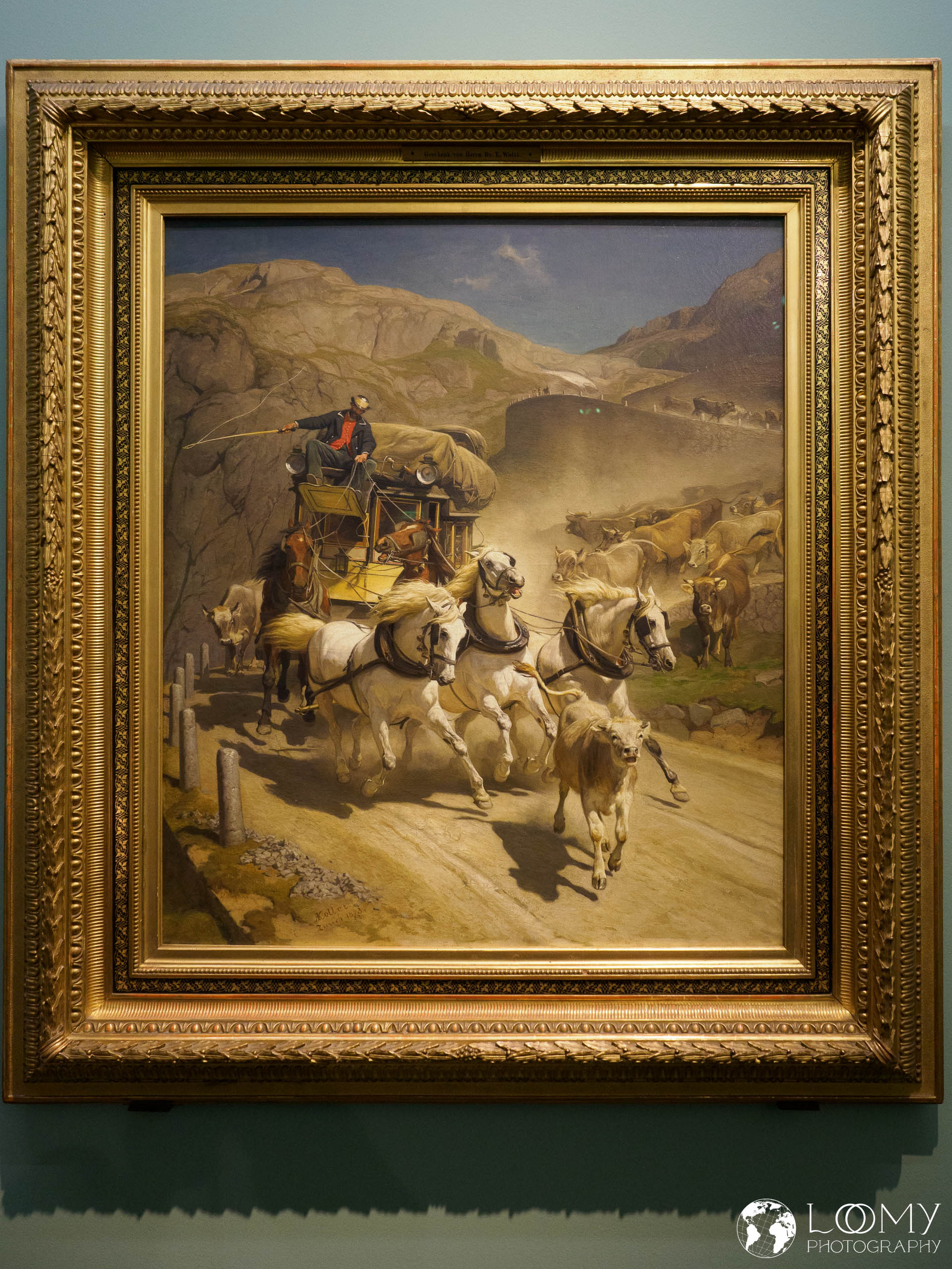 Die Gotthardpost, 1873