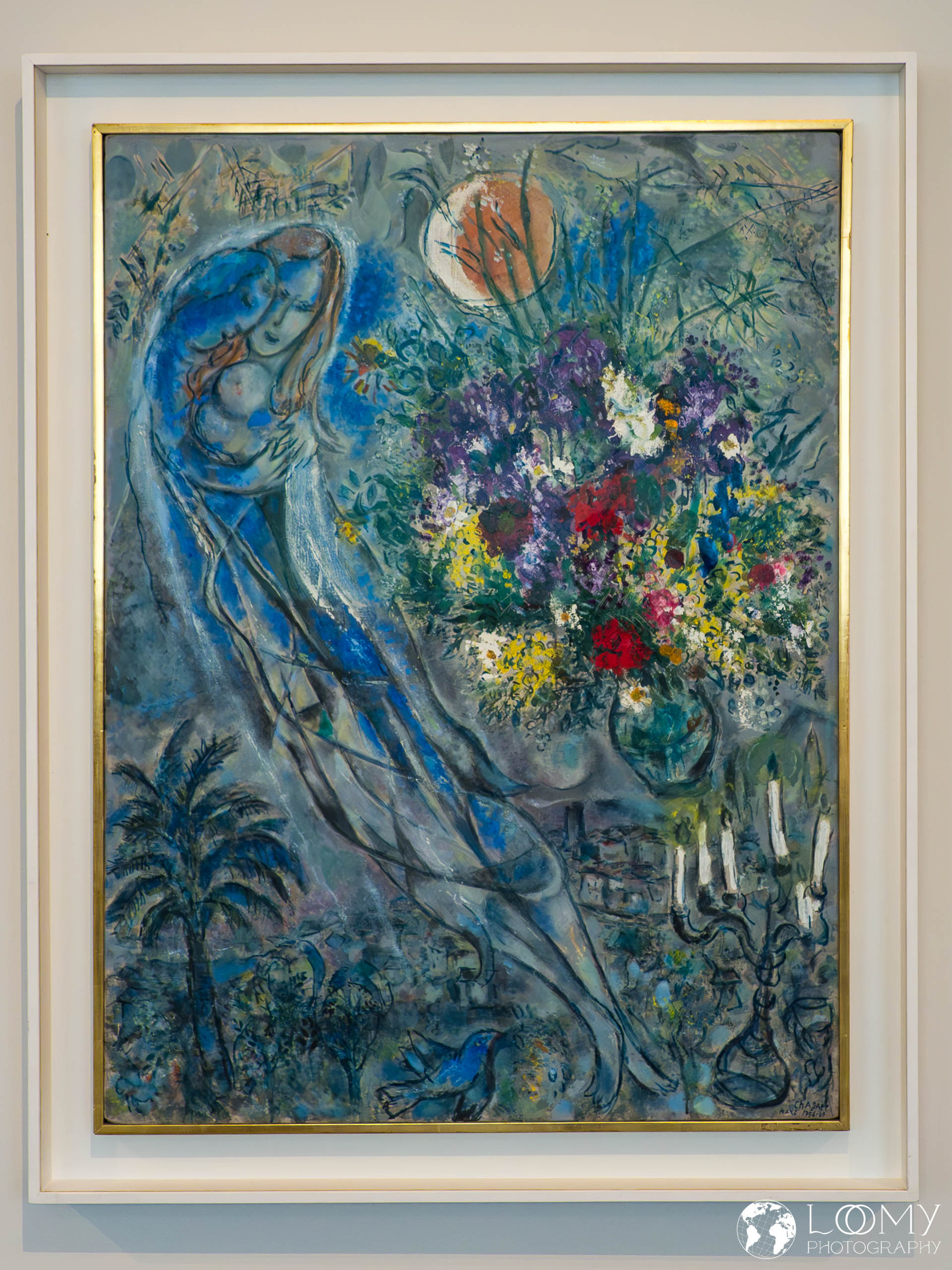 Das Liebespaar in Grau