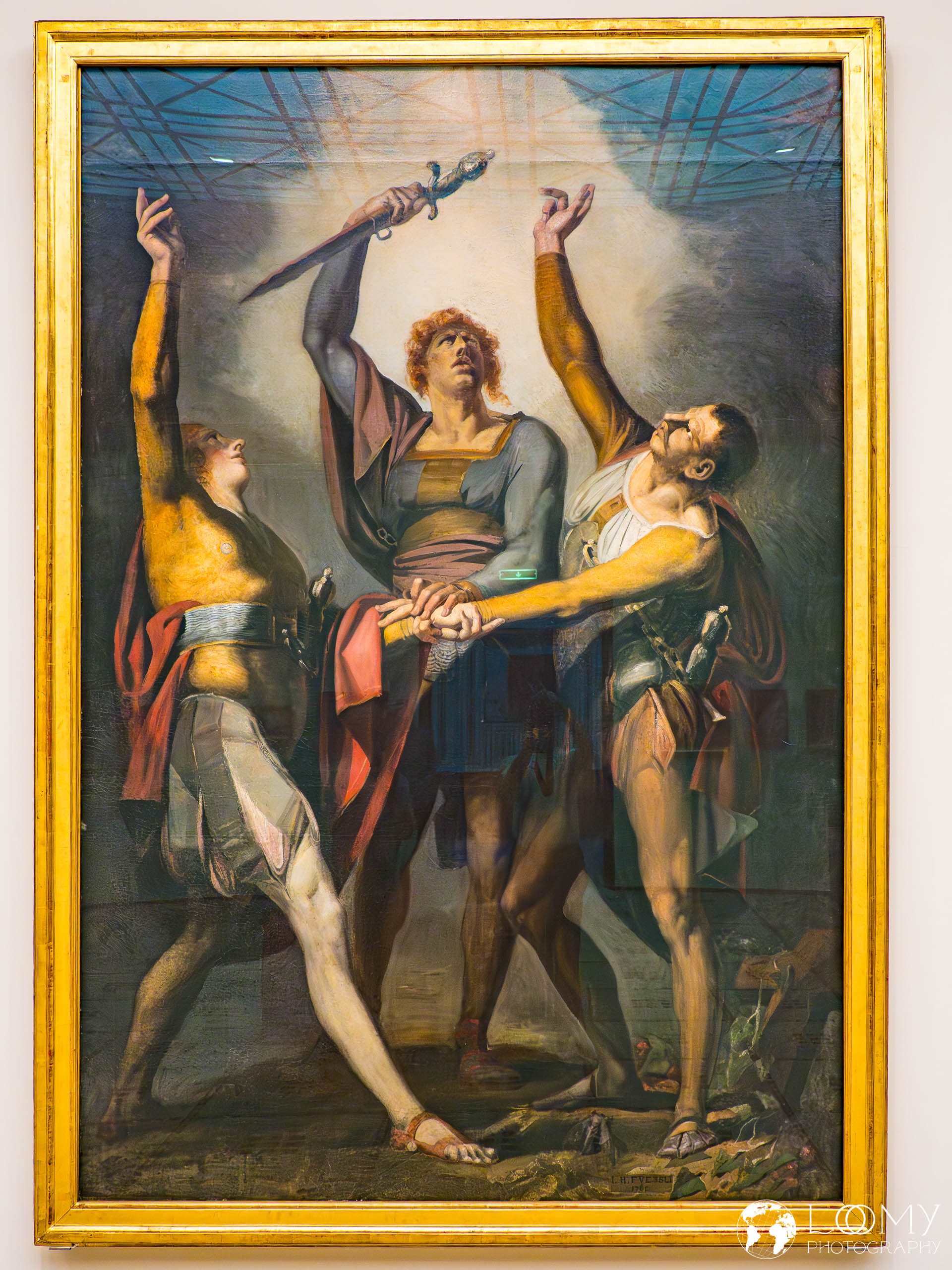 Die drei Eidgenossen beim Schwur auf dem Rüti, 1779-81