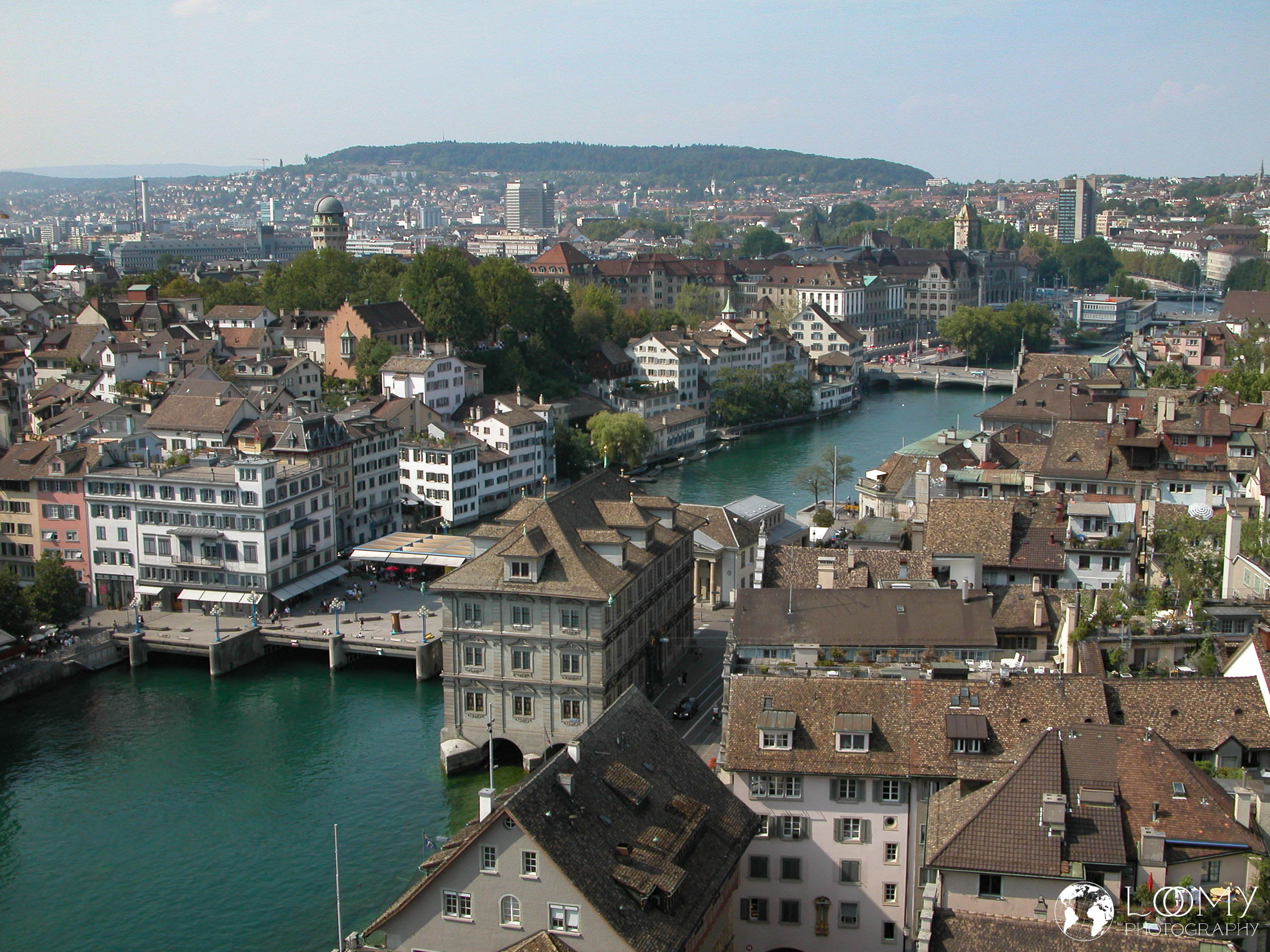 Blick auf Zürich