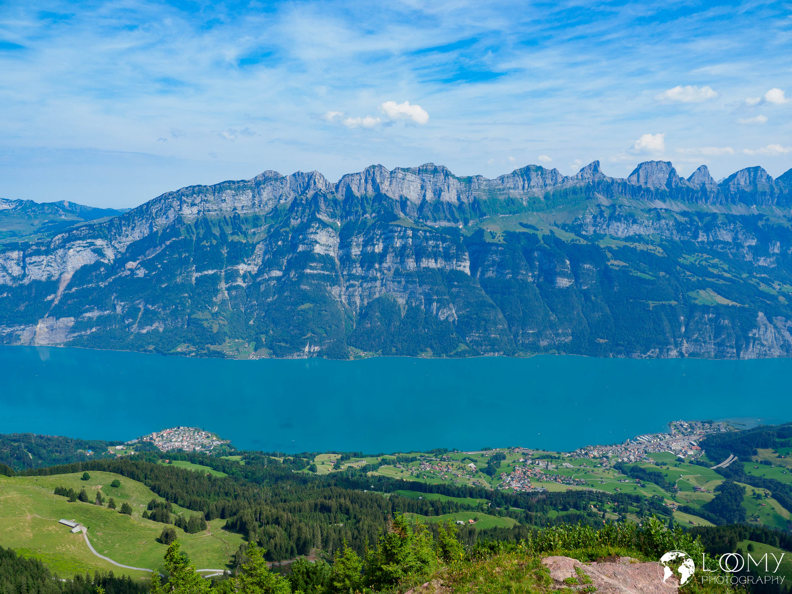 Walensee mit Churfirsten
