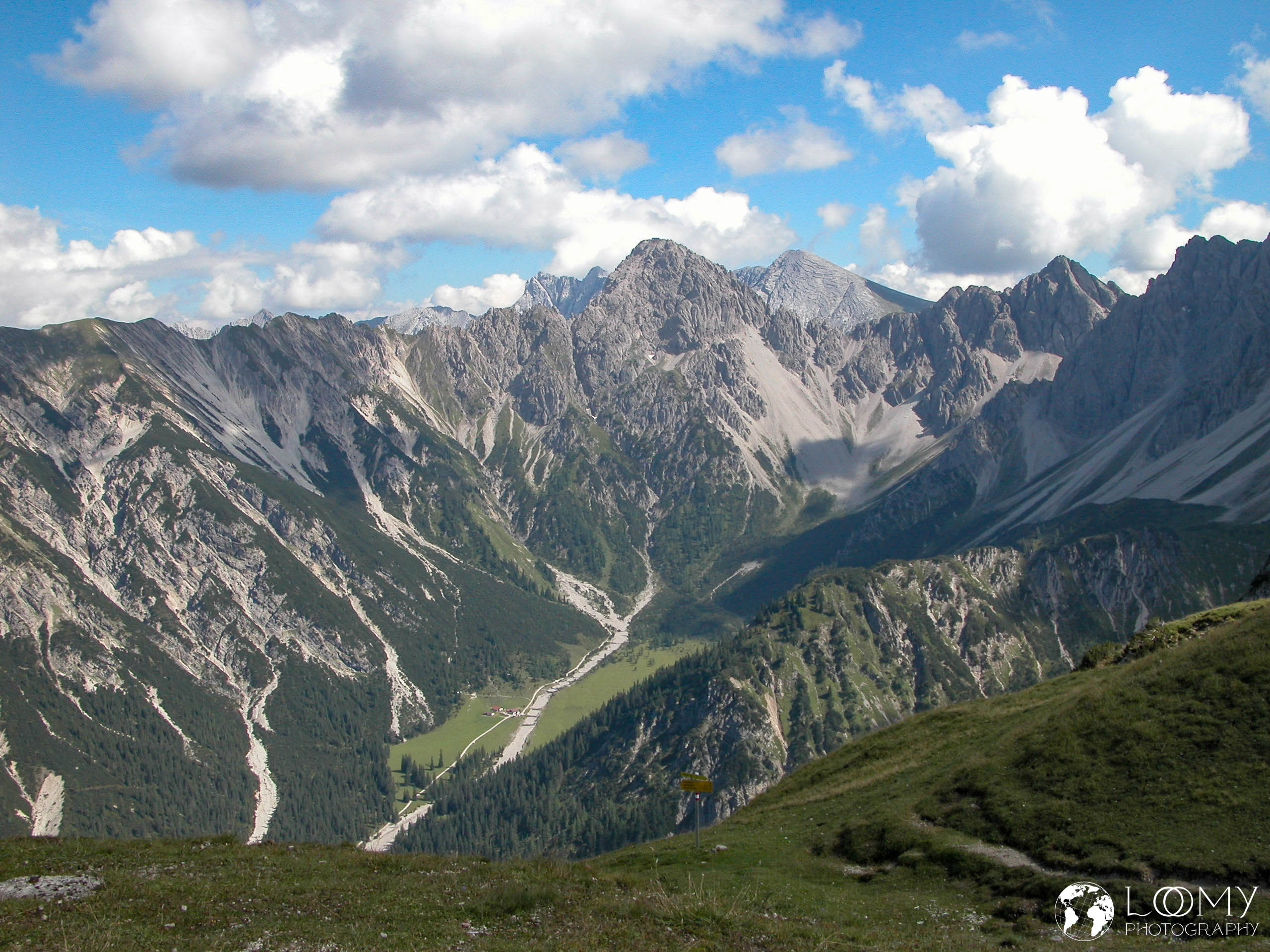 Blick vom Seefelder Joch