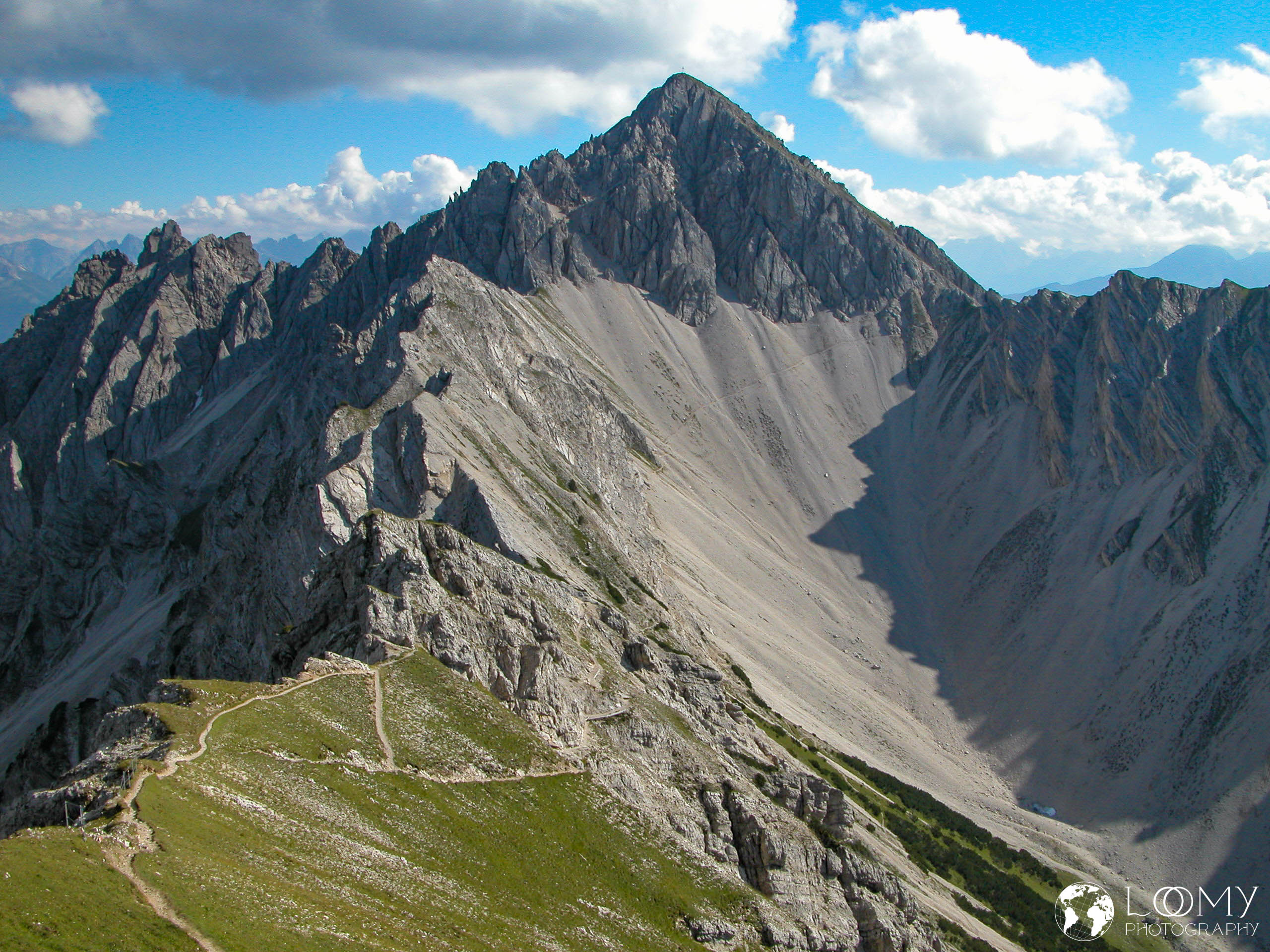 Weg zur Reither-Scharte