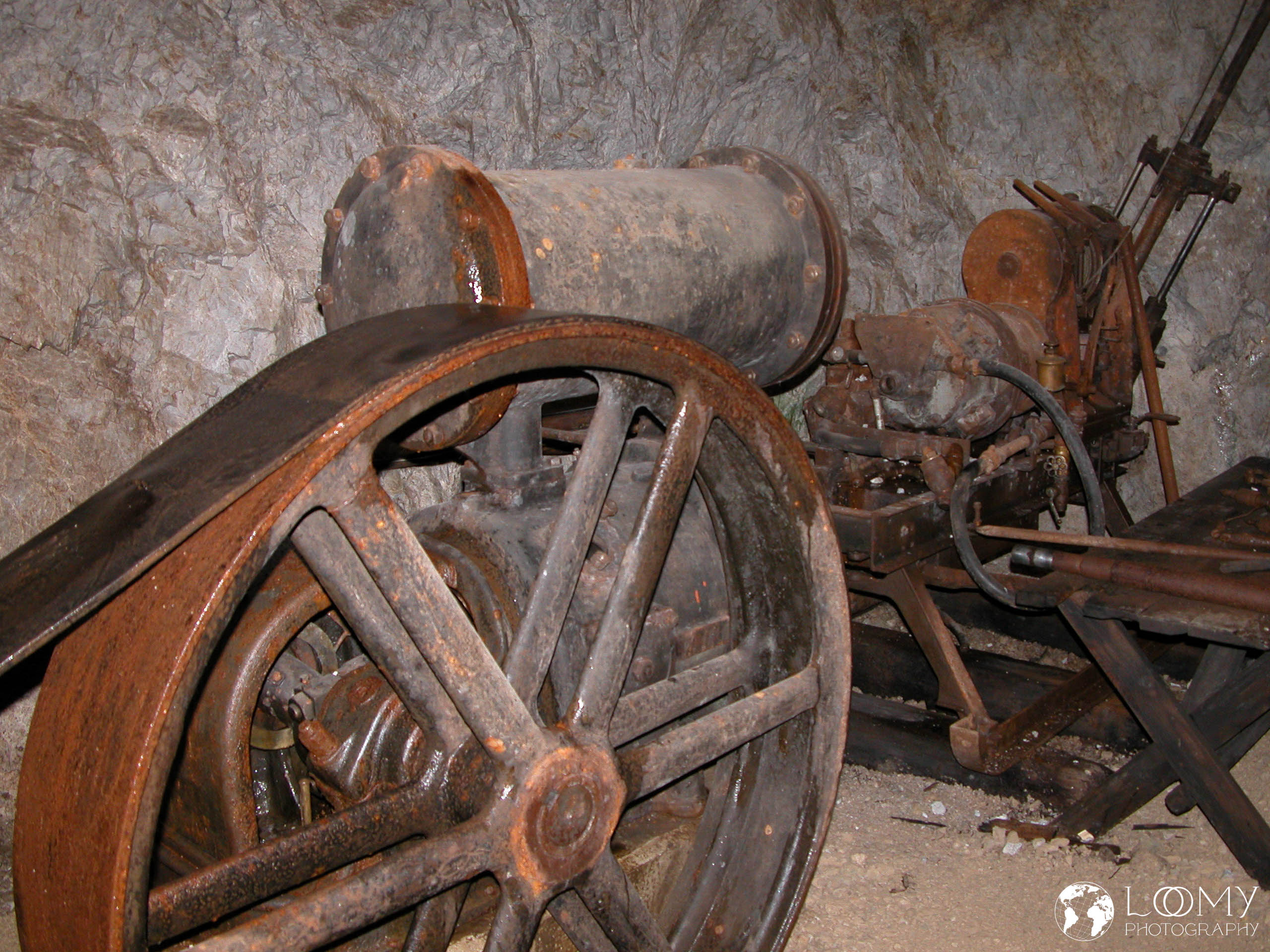 Maschine wie man sie 1914 benutzte