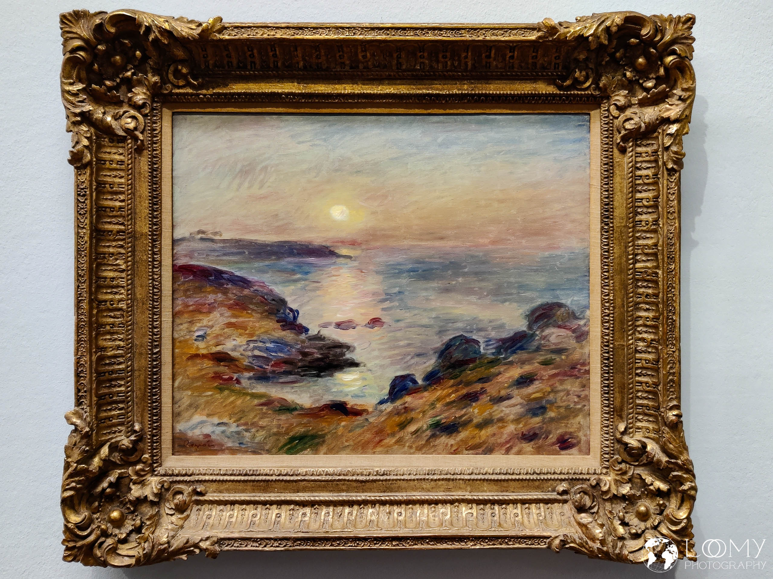 Sonnenuntergang in Douarnenez, 1883