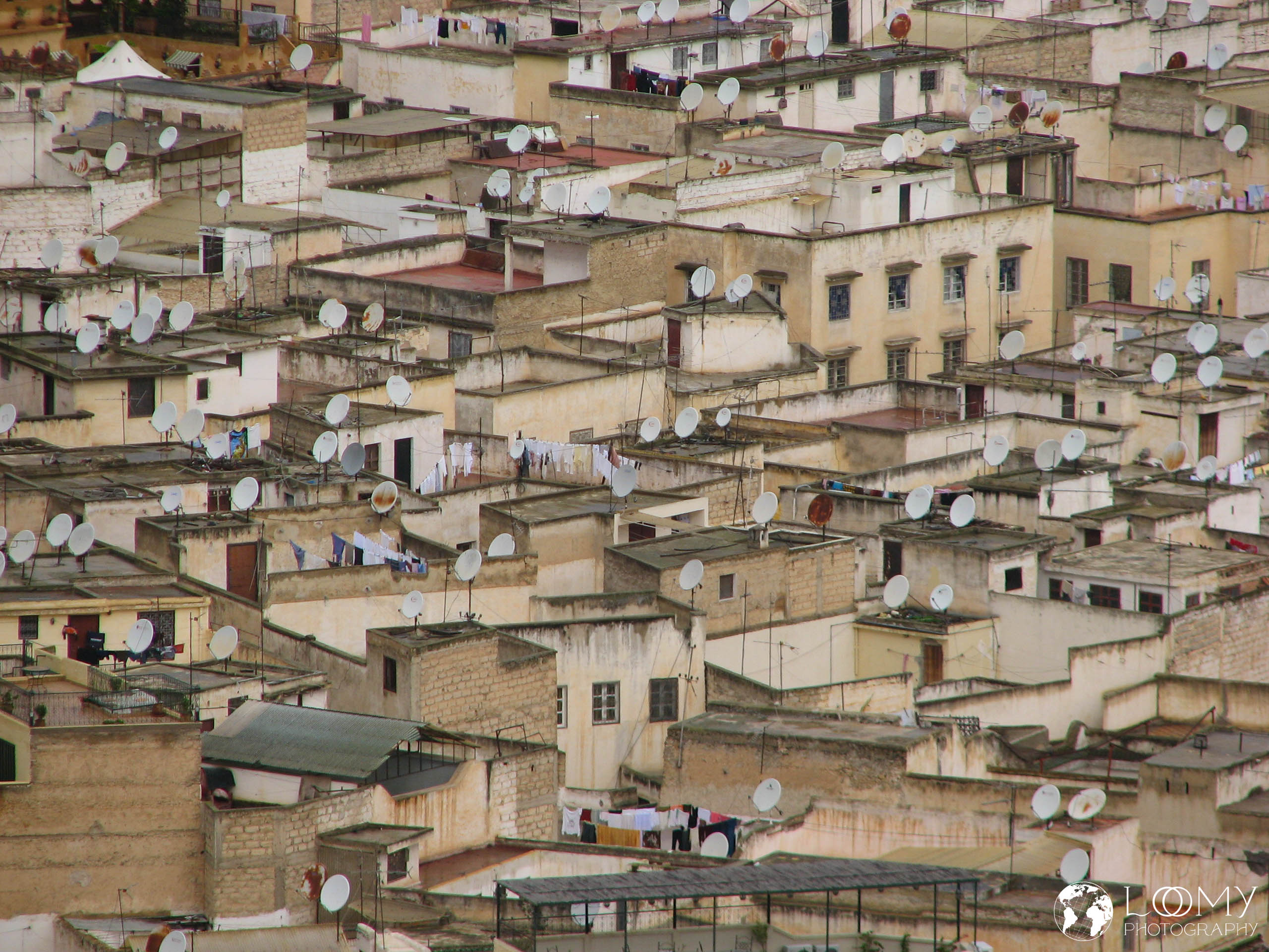 Blick auf Fès