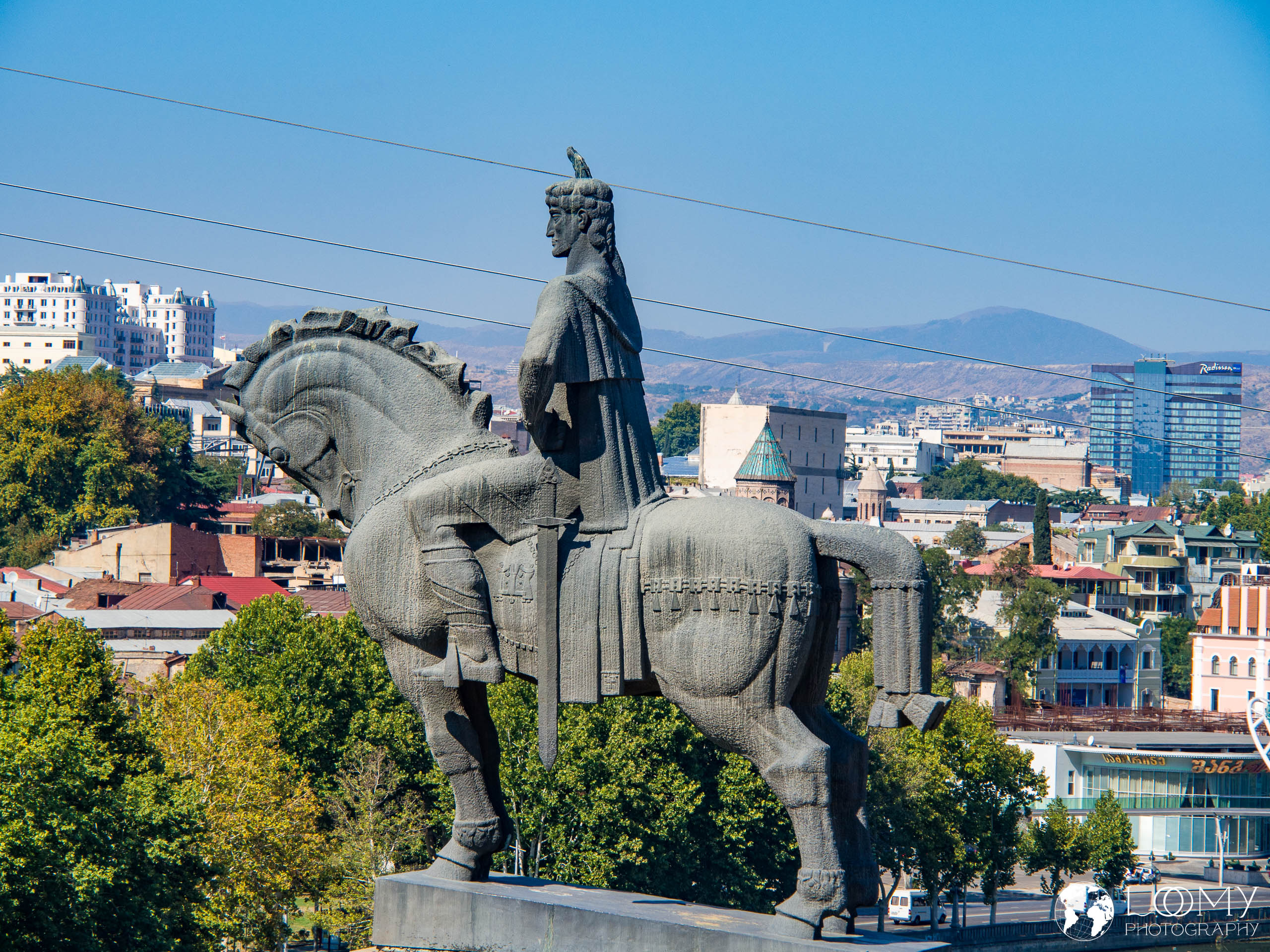Reiterstatue von König Wachtang I. Gorgassali