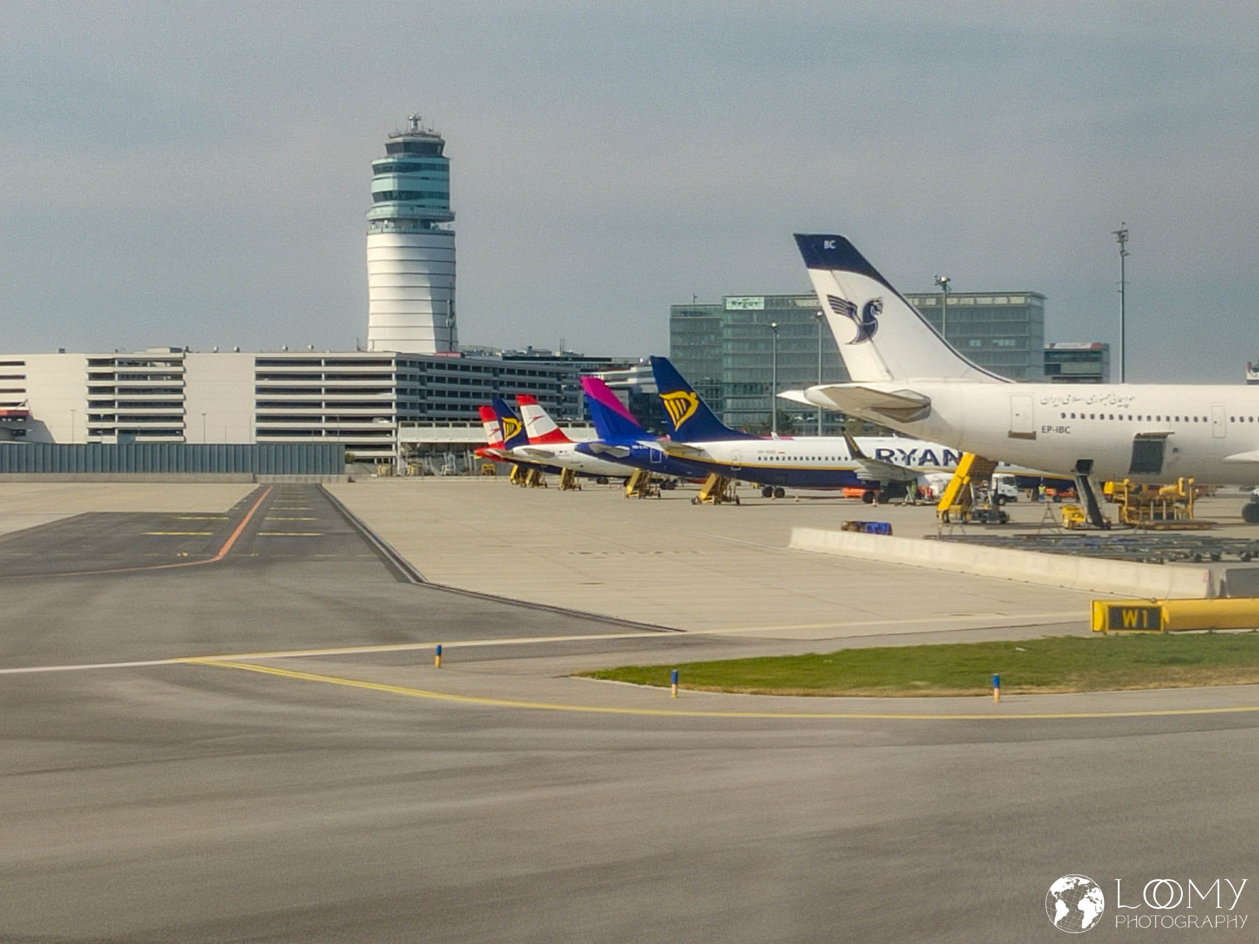 Planespotting Schwechat